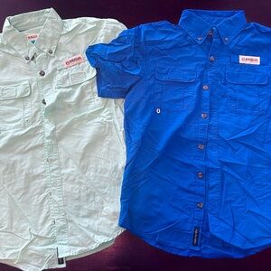 Kids Blue and Light Green Shirts by Magellan Outdoors